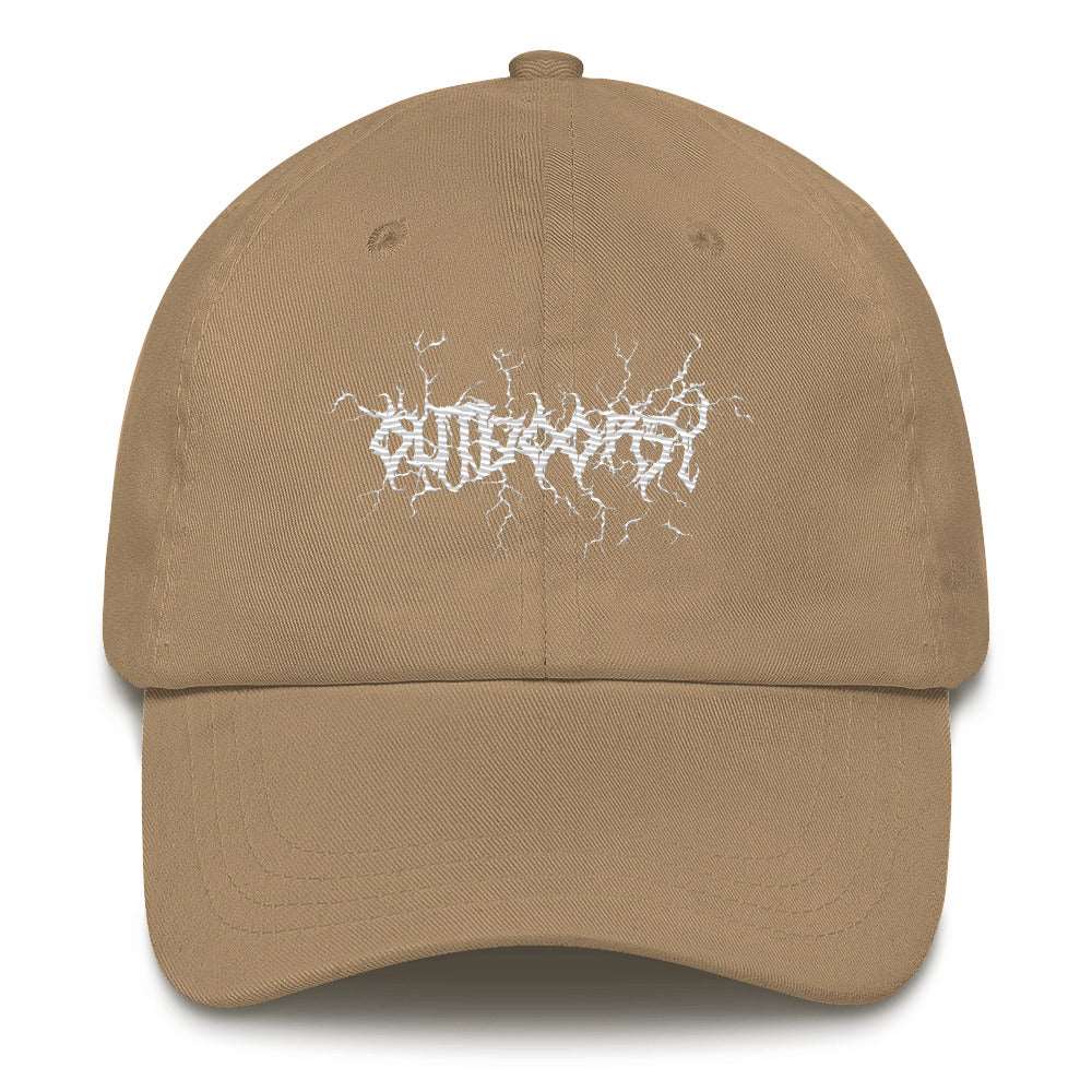Outdoorsy Metal Logo Dad hat