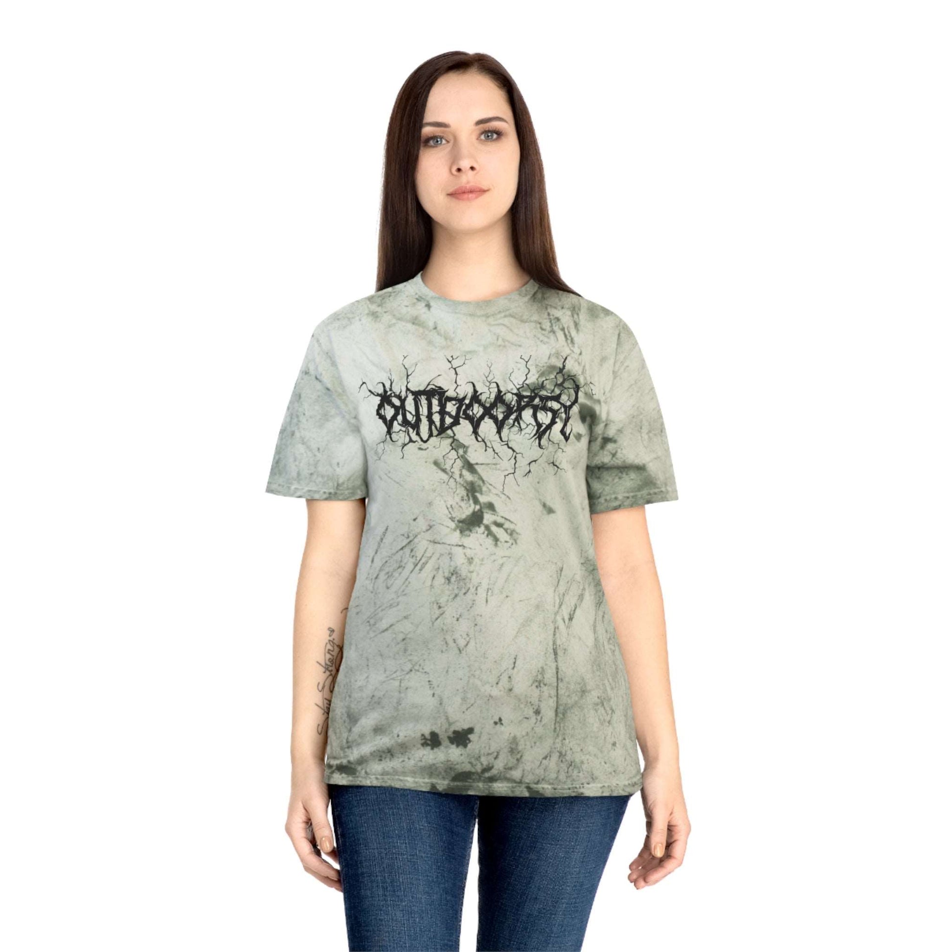 Outdoorsy Metal Logo Unisex Color Blast T-Shirt