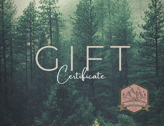 MountainGem Threads Gift Certificate