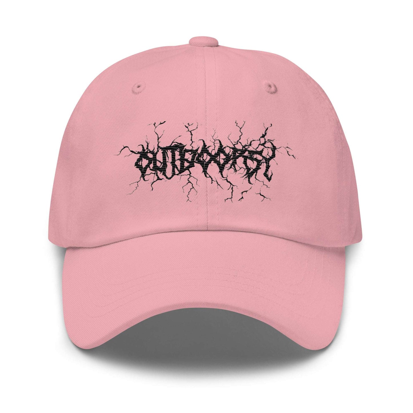 Outdoorsy Metal Logo Dad hat