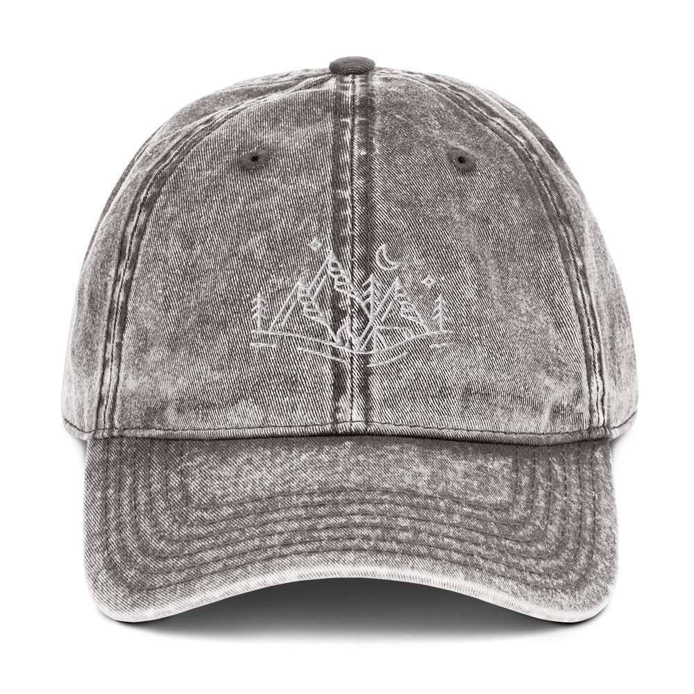 MountainGem Threads Vintage Cotton Twill Cap